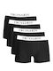 Men's Boxers Black 4 Pack
