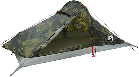 vidaXL Σκηνή Camping Πράσινη 4 Εποχών για 4 Άτομα 260x254x125εκ.