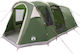 vidaXL Tunnel Camping Tent Tunnel Green 505x330...