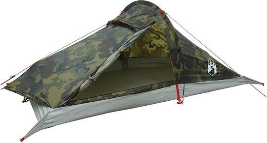 vidaXL Σκηνή Camping Πράσινη 4 Εποχών για 2 Άτομα 246x146x100εκ.
