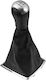 Gear Shift Knob Boot Ford Focus 2 2006-2013 Mondeo 3 2006-2013 5 Speed Silver 1 Pc Grp-4942430135s