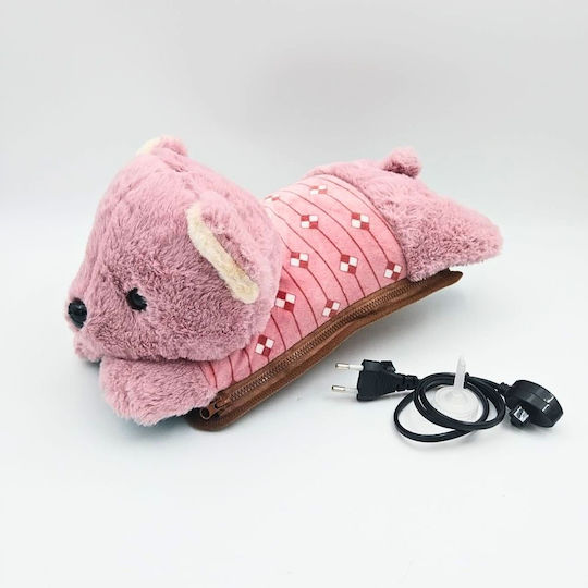 Uncle George Electric Heating Pad Pillow Pink 26x19cm