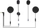 Motorcycle Helmet Headphones 3.5 Mm Plug Intercom Q7 Ejeas Hifi-m2
