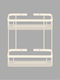 Sanco 00004-M102 Wall Mounted Bathroom Shelf Metallic Beige