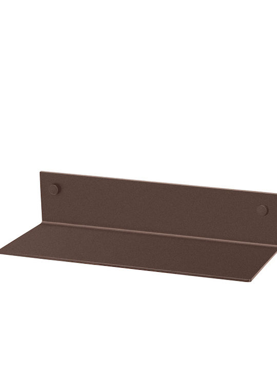 Sanco SH-0503-W30-A75 Wall Mounted Bathroom Shelf Metallic Brown