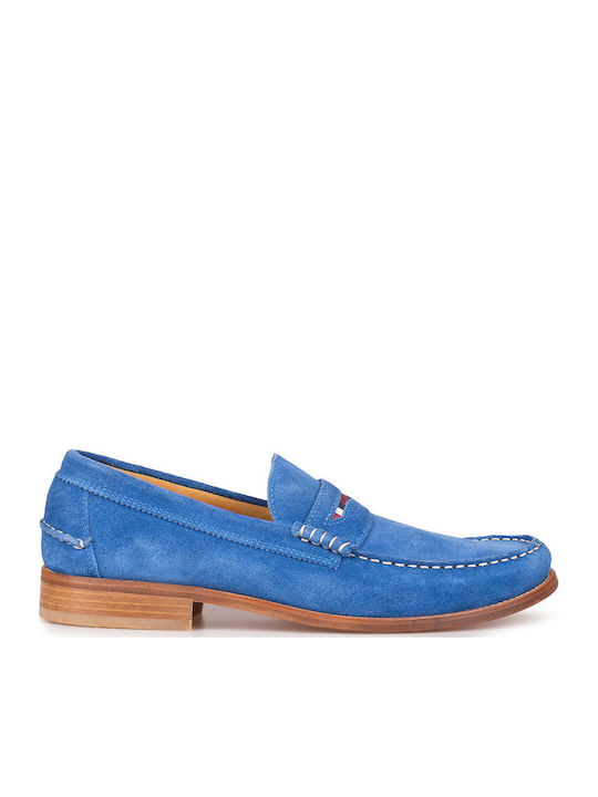 Scotch & Soda Ανδρικά Μοκασίνια Μπλε