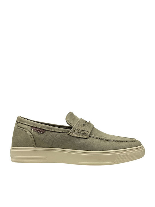 Zeb Men's Loafers in Beige Colour