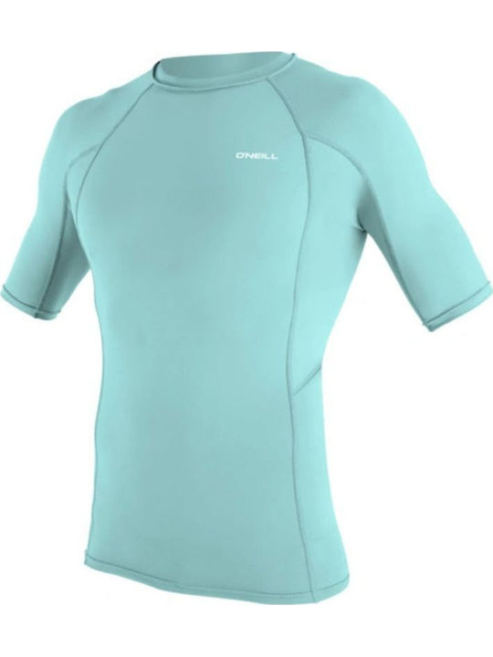 O'Neill Skins UPF 50+ Men Short Sleeve Sun Protection Shirt Blue