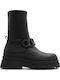 Schwarze Damen Stiefeletten