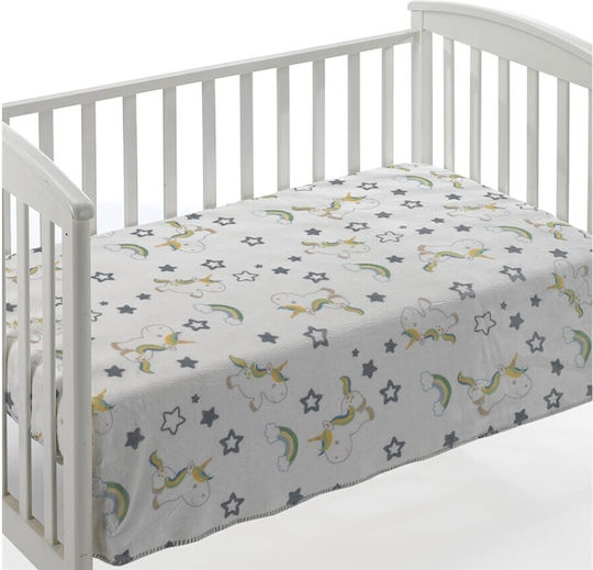 Mora Textiles Babydecken Spanien Unicorn 110x140cm