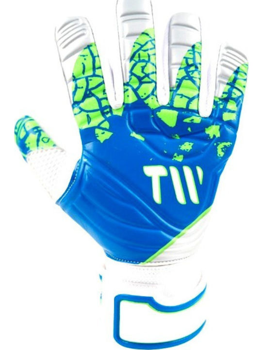 TW Sport Kinder Torwarthandschuhe Blau