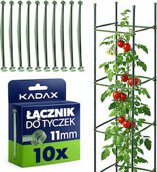 Kadax Pflanzenspieße 11 Mm Grüne 10 Stück