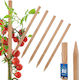 Kotarbau Holzpflanzenspieße Tomaten Gemüse Gartenstützen Bäume Sträucher 25 cm Set 5 Stück