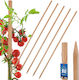 Kotarbau Wooden Stakes Tomatoes Vegetables Garden Support Trees Shrubs 100 Cm Set 5 Pcs