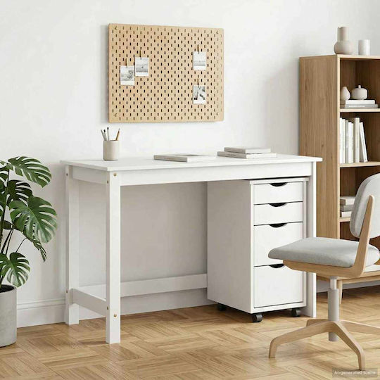 Schreibtisch Moss 112x50x75cm Weiß Schreibtisch Moss 112x50x75cm Weiß