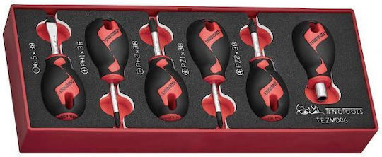 Teng Tools Set 6 Screwdrivers