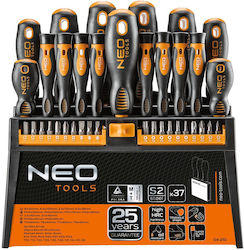 Neo Tools Κατσαβίδι με 37 Μαγνητικές Εναλλασσόμενες Μύτες Neo Tools Κατσαβίδι με 37 Μαγνητικές Εναλλασσόμενες Μύτες