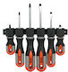 EPM Schraubendreher-Set mit 6 Magnetischen Schraubendrehern mit 6 Wechselbaren Bits