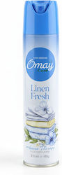Αποσμητικο Χωρου 300ml Linen Fresh Omay Αποσμητικο Χωρου 300ml Linen Fresh Omay