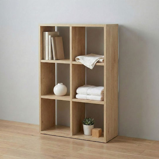 Bibliotecă Cube Stejar Sapphire 60x20x90cm