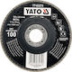 Yato Δίσκος Λείανσης p80 Μετάλλου και Ξύλου 125mm