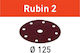 Rubin2 Stf Schleifscheiben D125/8 P80 Ru2/10 Fe 499103