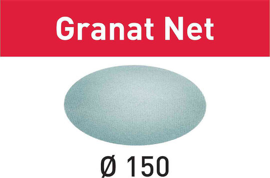 Granat Schleifscheiben Netz D150 P120/50 Fe 203305