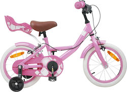 vidaXL 16" Kids' BMX Bicycle Pink