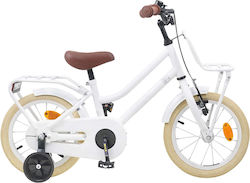 vidaXL 14" Παιδικό Ποδήλατo BMX Λευκό