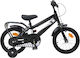vidaXL 12" Παιδικό Ποδήλατo BMX Μαύρο