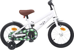 vidaXL 14" Παιδικό Ποδήλατo BMX Λευκό