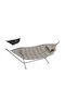 Fatboy Superb Deluxe Αιώρα Υφασμάτινη Γκρι 270x138x110εκ.