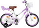 vidaXL 16 Inch Kids' Bicycle BMX Purple