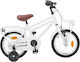 vidaXL 12" Kinderfahrrad BMX Weiß