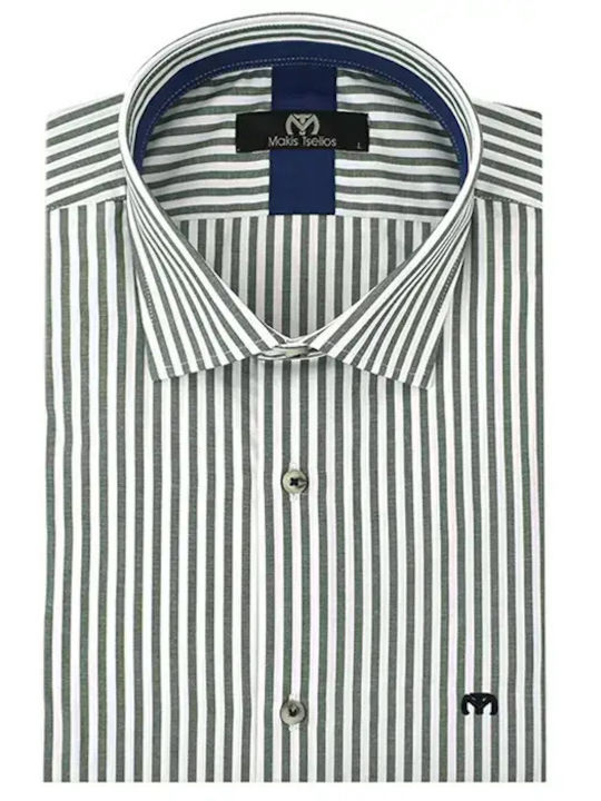 Makis Tselios Fashion Long Sleeve Shirt Green