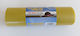 Trash Bags Capacity 120lt Garbage 110x70cm 10pcs Yellow