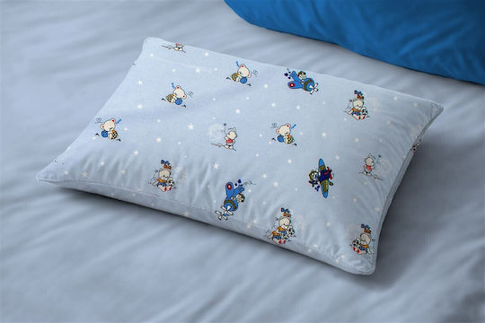 Dimcol Детски Калъф За Възглавница Sky Blue 45x35см