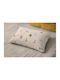 Dimcol Bear's Playtime 592 Baby Pillowcase From 100% Cotton Beige 45x35cm