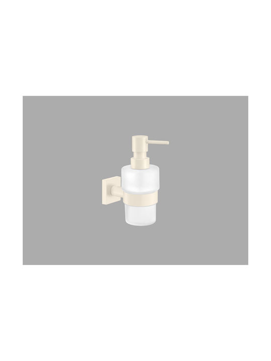 Sanco Επιτοίχιο Dispenser Γυάλινο Μπεζ