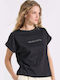 Women's Cotton Blouse Black