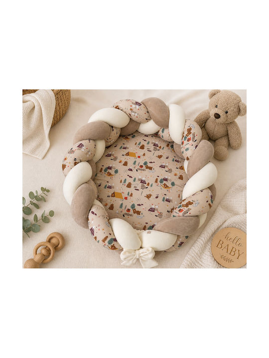 Catriss Baby Nest Pillow Camping Ecru 60x80cm