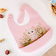 Kiokids Waterproof Silicone Bib with Button and...