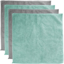 Microfiber Kitchen Cloths 4 Pcs