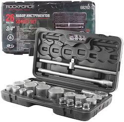 Rockforce Καστάνια με Καρυδάκια 3\4" & 1"