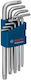 Bosch Σετ 9 Κλειδιά Torx