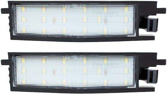 Toyota Auris Ii Rav4 Iii Led License Plate Illumination Lights 2 Pcs Set
