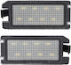 Jeep Compass Grand Cherokee IV Patriot Lumini LED Pentru Plăcuțele De Înmatriculare Set 2 Bucăți