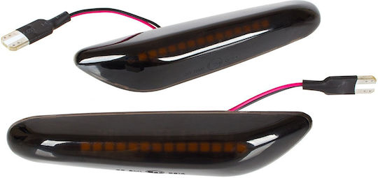 BMW 3 E90 E91 E92 E93 LED Seitenblinker Rauch Regular 2 Stück Satz