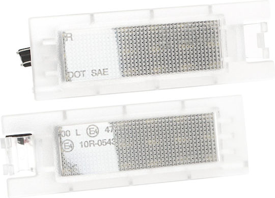 Hyundai Tucson Ii Ix35 Led License Plate Lights 2 Pcs Set