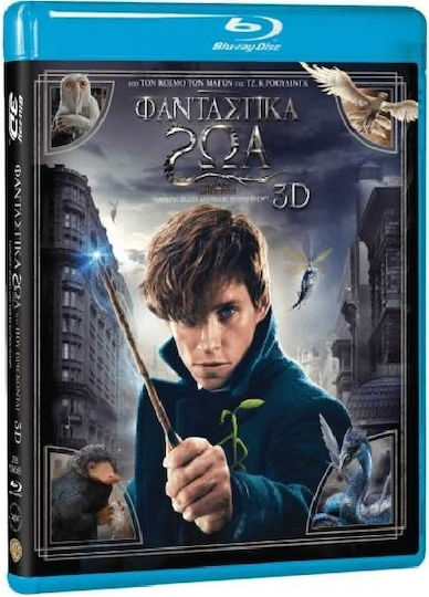 Fantastic Beasts Where To Find Them 3d+2d Φανταστικα Ζωα Βρισκονται 3d+2d Ελληνικη Εκδοση Blu-ray 3d + Blu-ray 2d